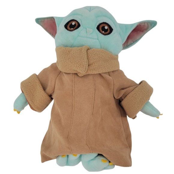 Mandalorian the Child Plushis Stuffed Animal Grogu 12" Star Wars Disney - Picture 4 of 4